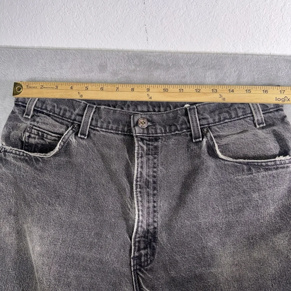 Vintage Levi's 550 Orange Tab Relaxed Tapered Made In USA Mens 36x30 (Fit 34x30)